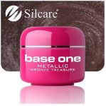metallic 48 = s48 ntn Bronze Treasure base one żel kolorowy gel kolor SILCARE 5 g